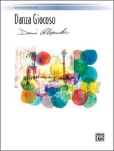 Danza Giocoso piano sheet music cover